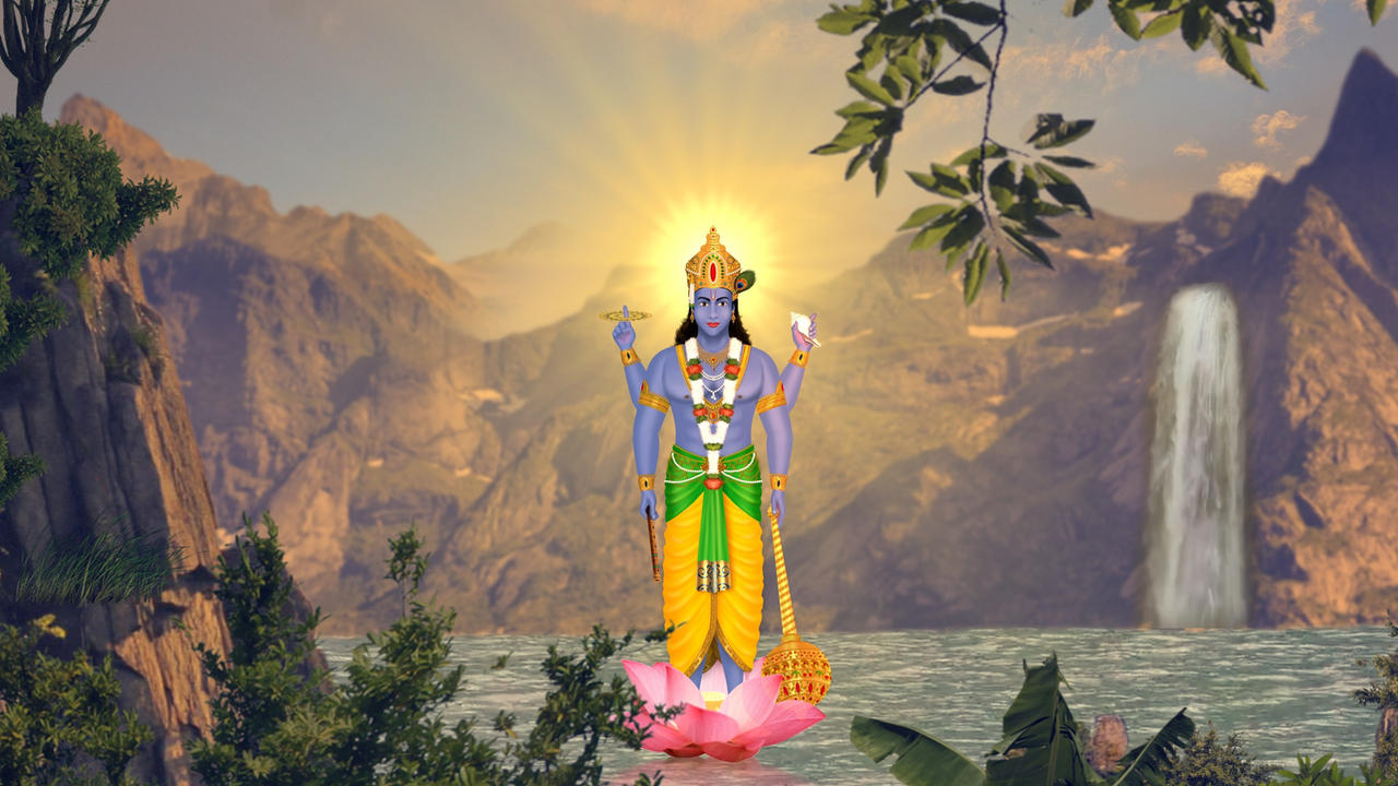 Lord VIshnu by VimalJonwal on DeviantArt