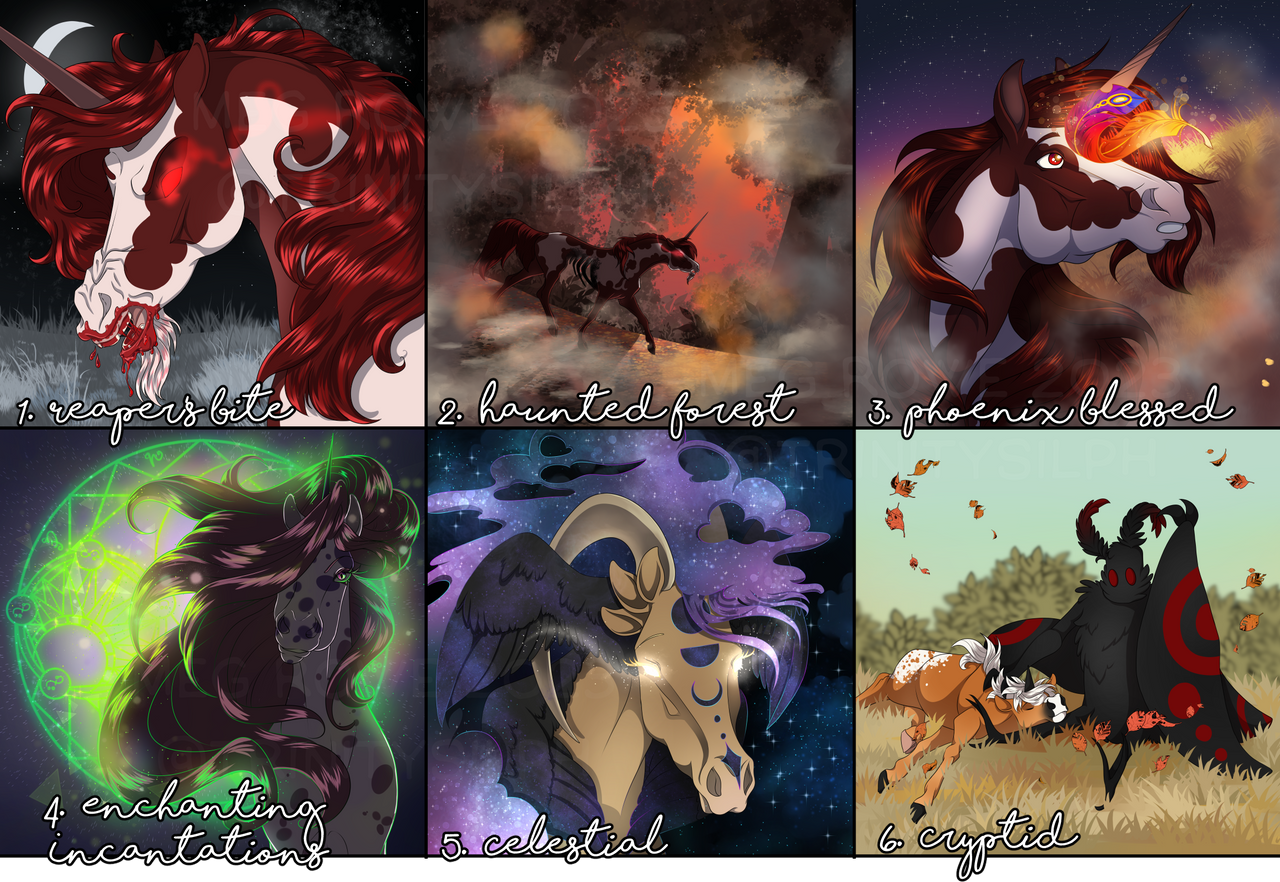 EC - Drawloween 1-6