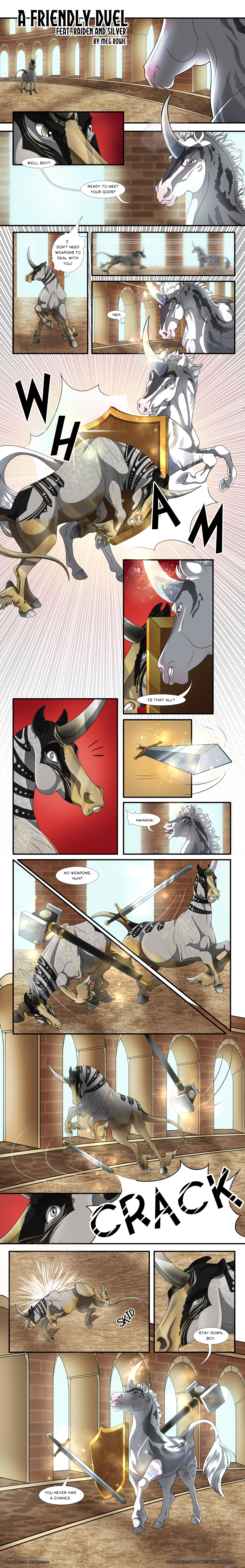 Boucle Unicorns - A Friendly Duel