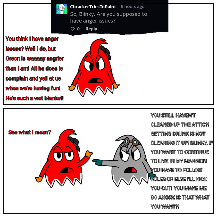 Ask the Pac-Man ghosts question #6 by DiamondDust1234 on DeviantArt