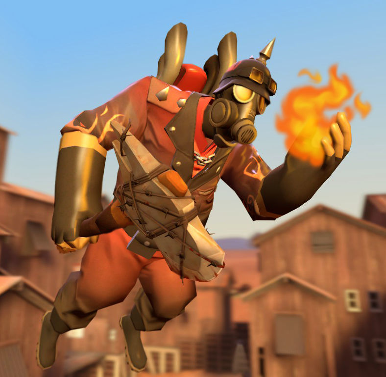 Powered Up Pyro (GMOD) by Auntie-Mags on DeviantArt