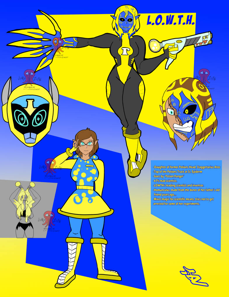 LOWTH Profile: Alchemy Hero Potion Ranger by JumpZone on DeviantArt