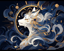 Veilai Celestial Themed Fantasy Anthro Characterve