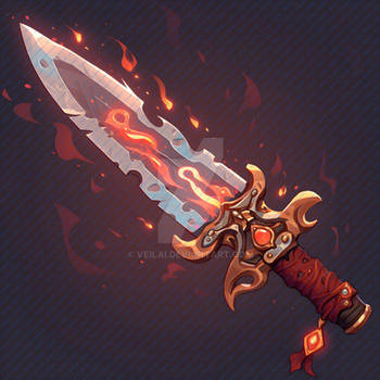 Magma Sword by NezukoRempaDeviart07 on DeviantArt