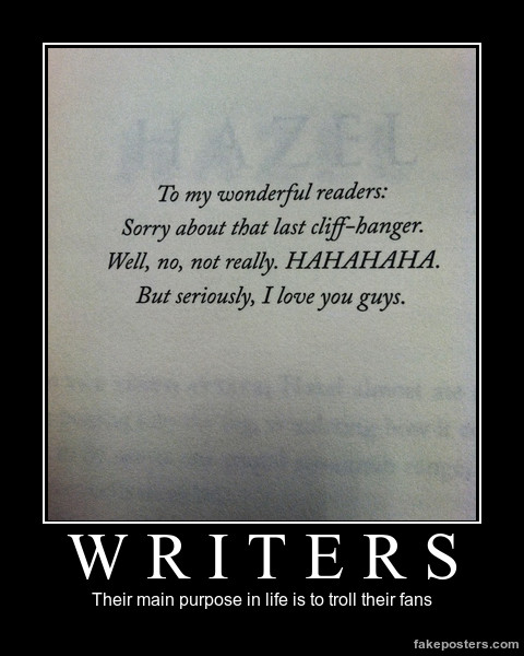 Percy Jackson Demotivational Writers