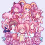 Pink Magical Girls