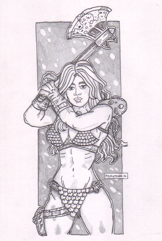 Red Sonja sketch