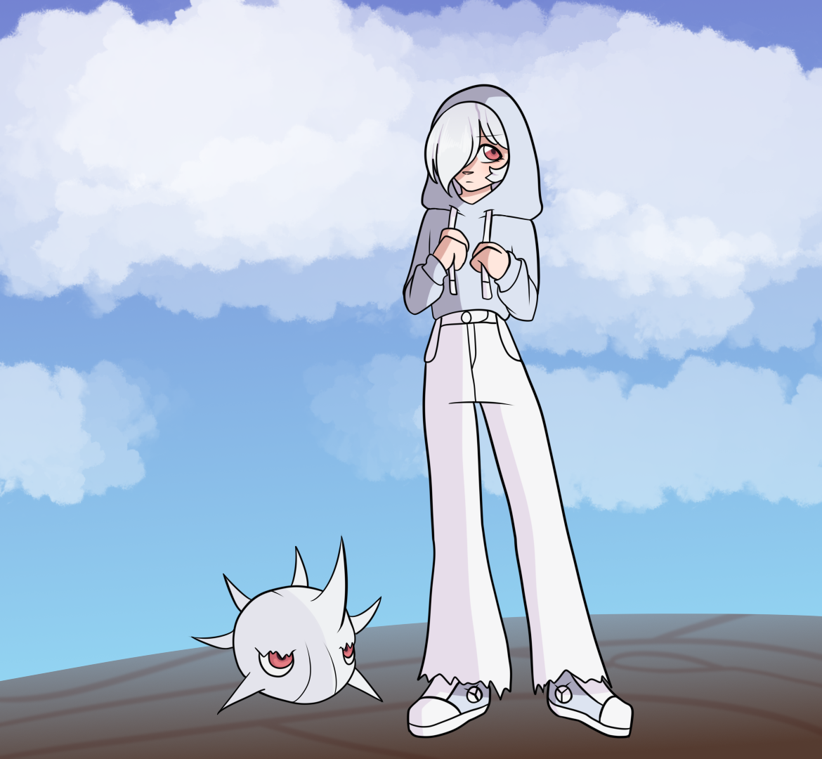 Trainer Violet and Toxel by Poisongale on DeviantArt