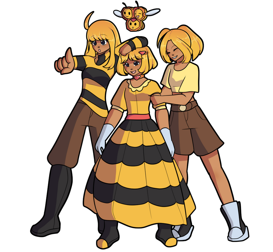 Combee by PokeGijinkaOnceaDay on DeviantArt