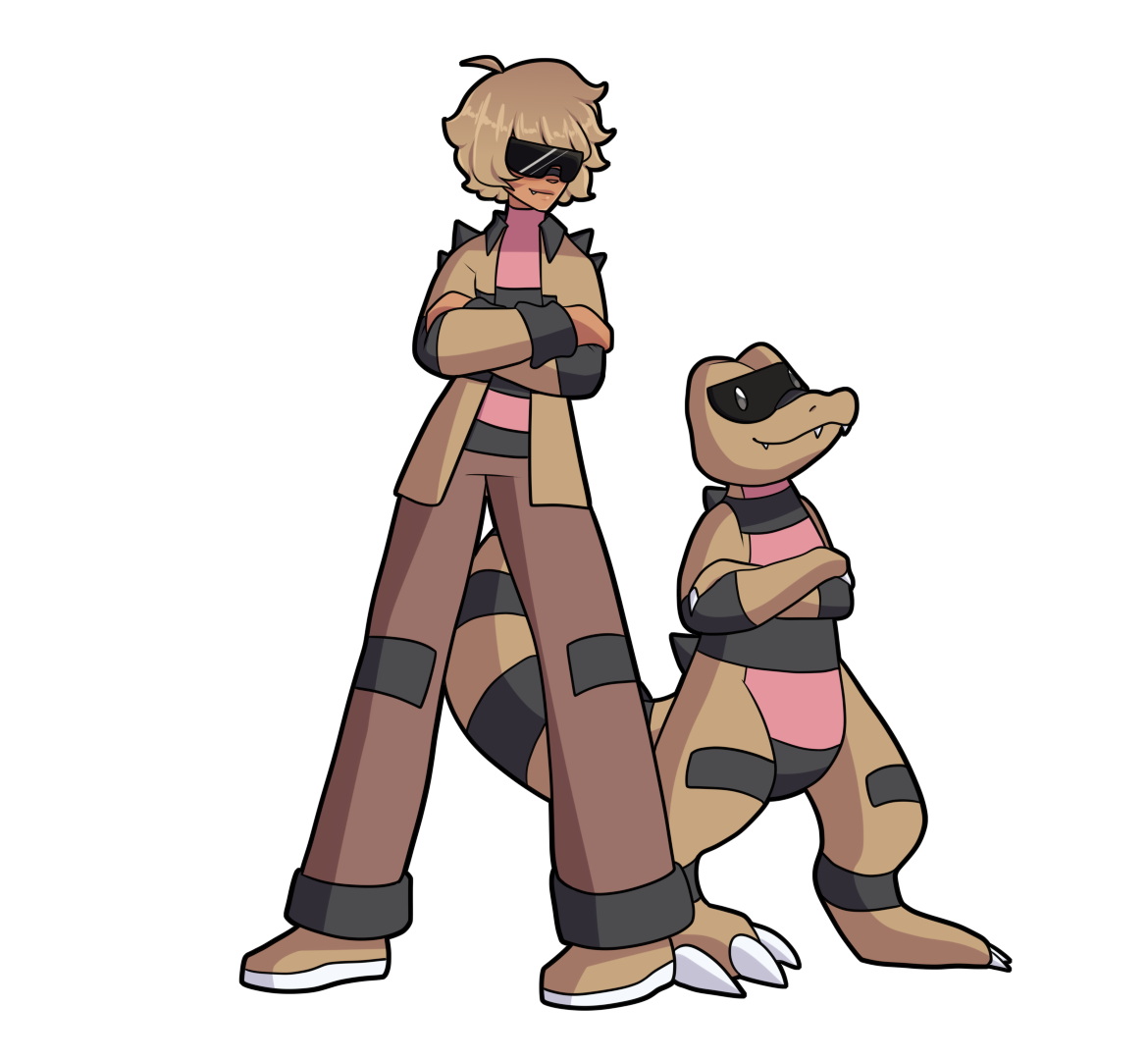 Trainer Violet and Toxel by Poisongale on DeviantArt