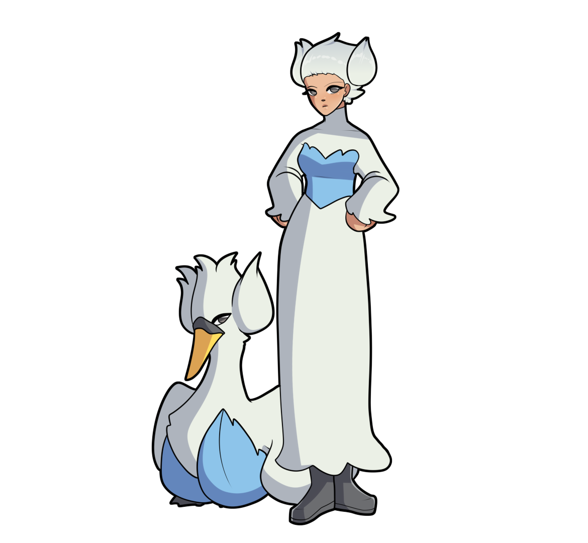 Swanna by PokeGijinkaOnceaDay on DeviantArt