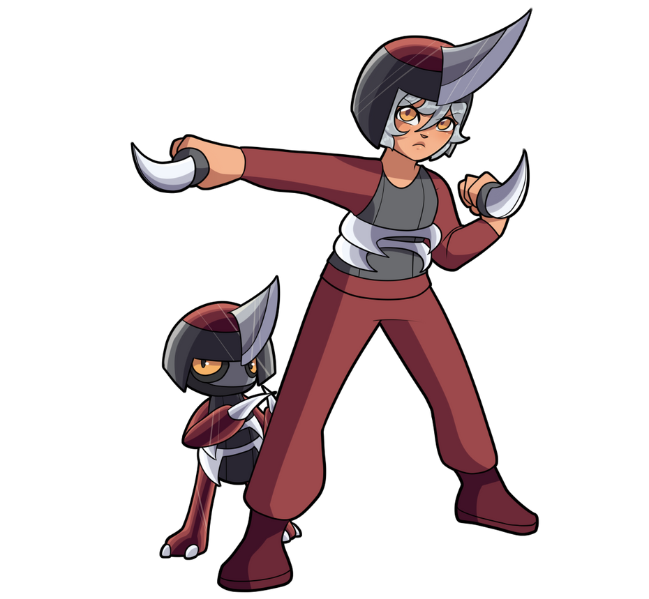 Pawniard by PokeGijinkaOnceaDay on DeviantArt