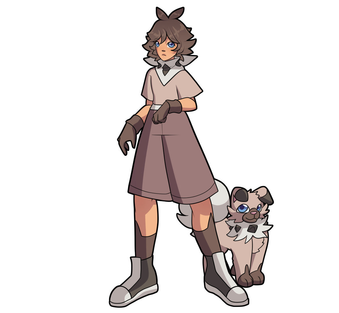Human Rfockruff Rockruff by PokeGijinkaOnceaDay on DeviantArt