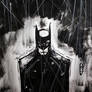 Batman black and white