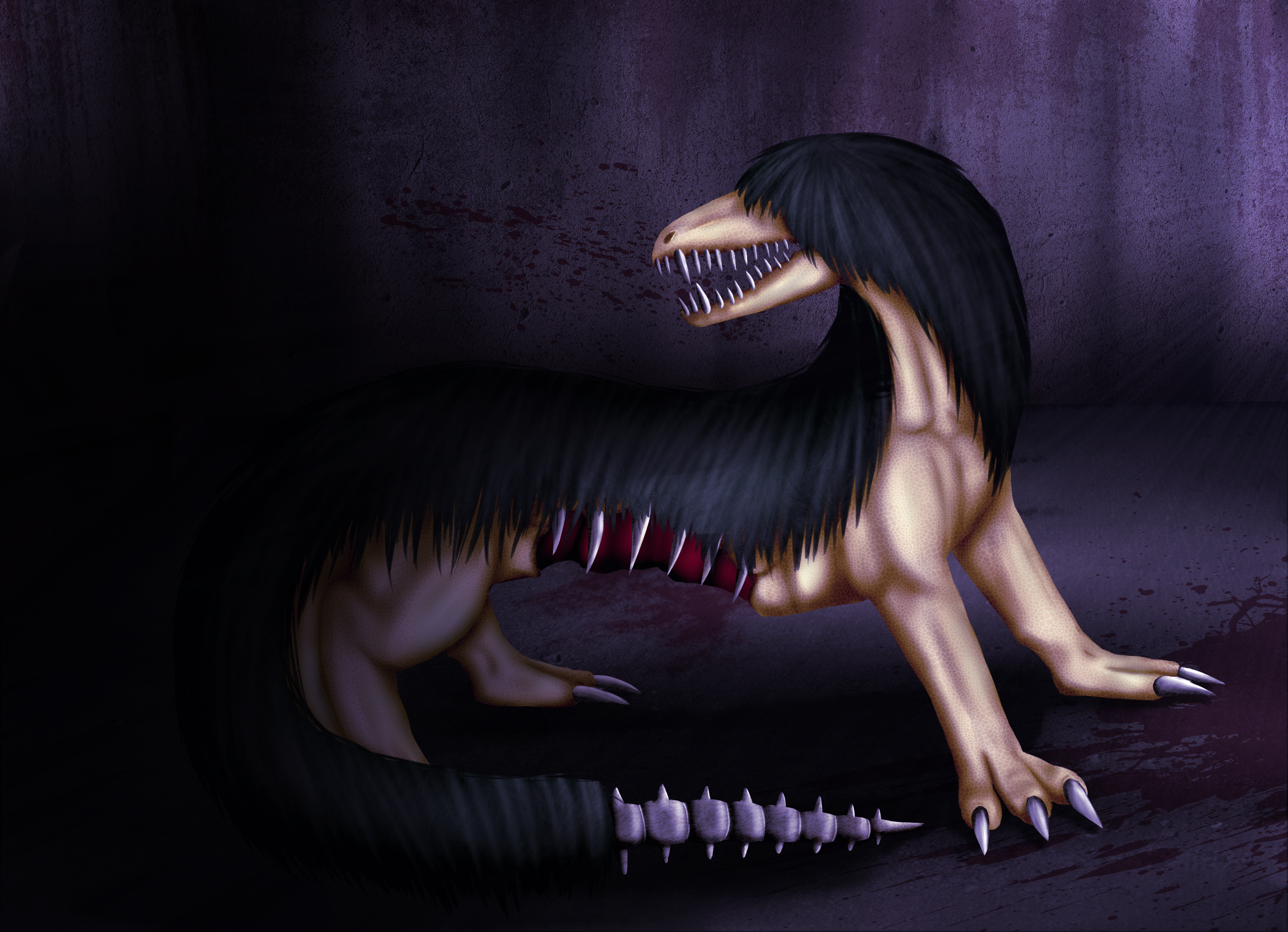 SCP 682 scary version by Revintar on DeviantArt