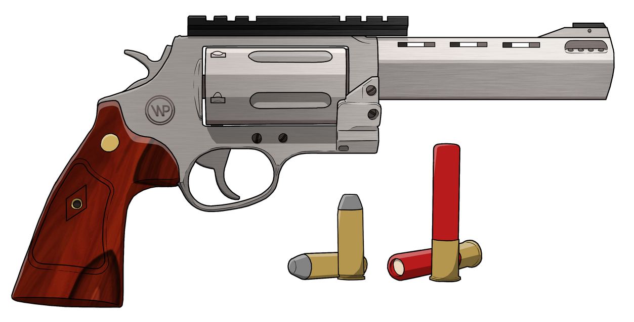 Custom Revolver w/ textures by dragonitearmy on DeviantArt