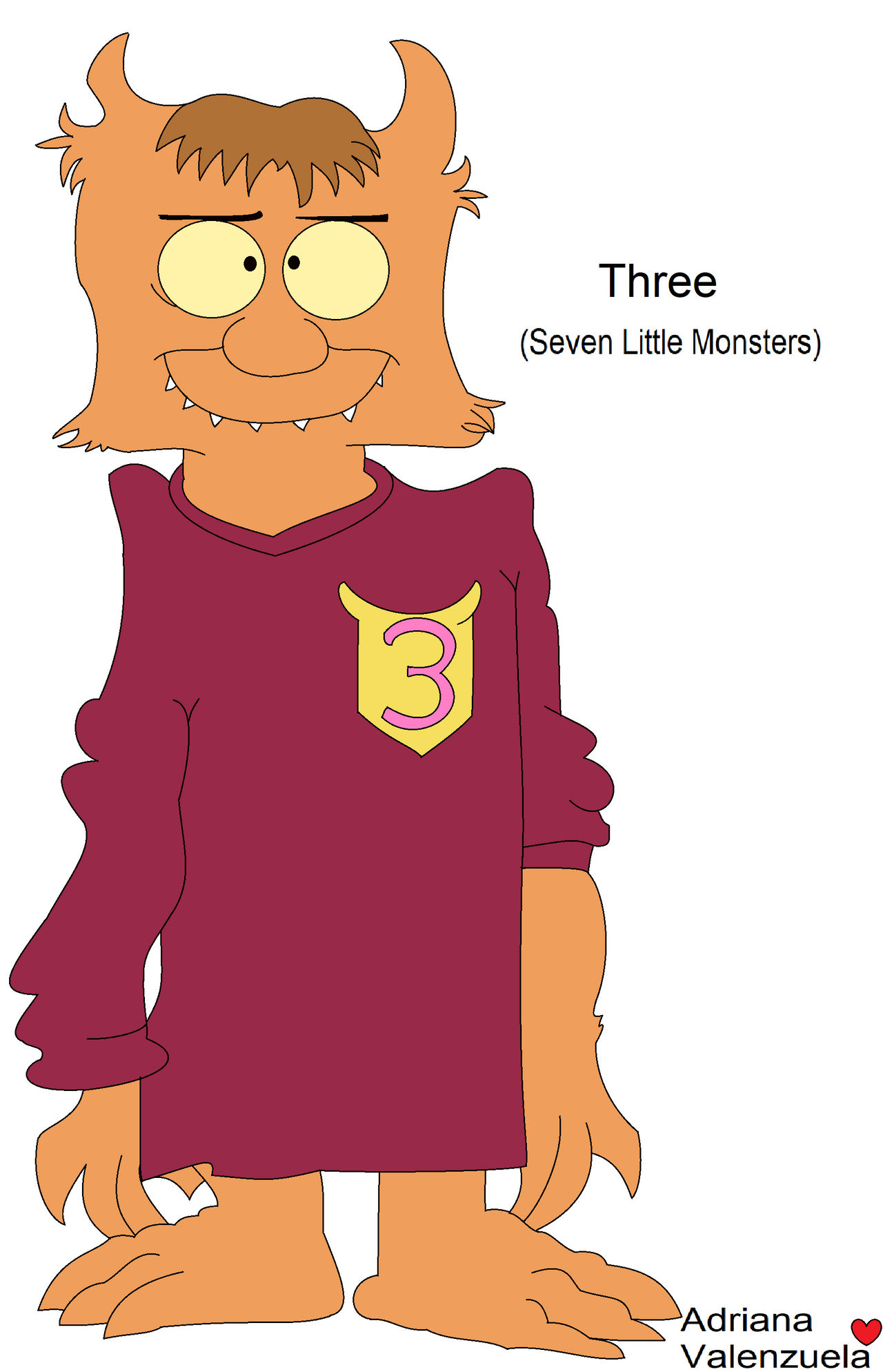 Three From Seven Little Monsters By Artistic Suffering On DeviantArt three-from-seven-little-monsters-by-artistic-suffering-on-deviantart