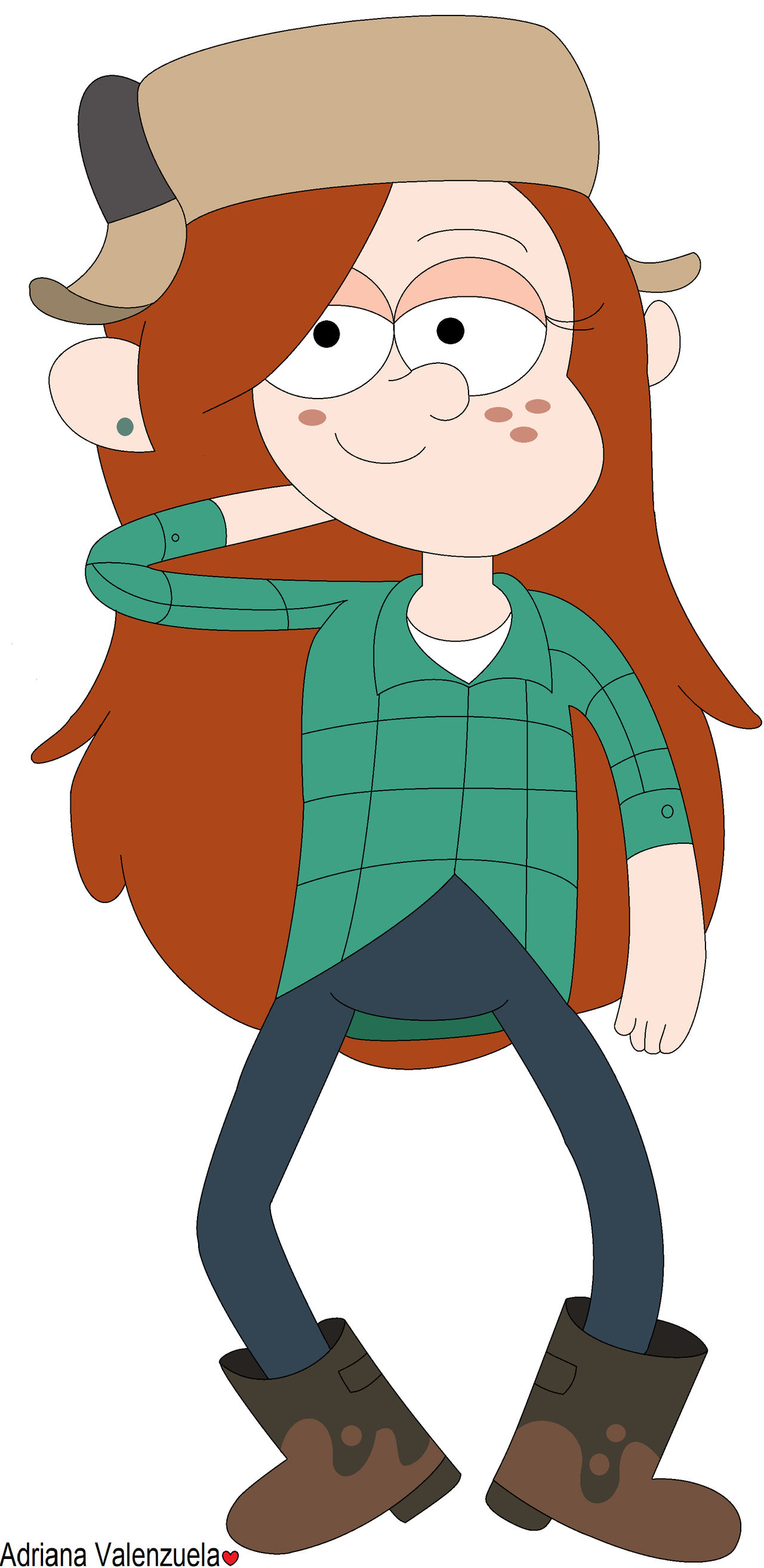 Wendy from Gravity Falls (First Attempt) by Artistic-Suffering on ...