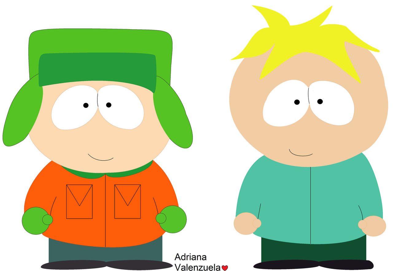 Kyle Broflovski and Butters Stotch (First Attempt) by Artistic ...
