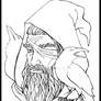 Odin with Huginn and MunOdino con Huginn e Muninn