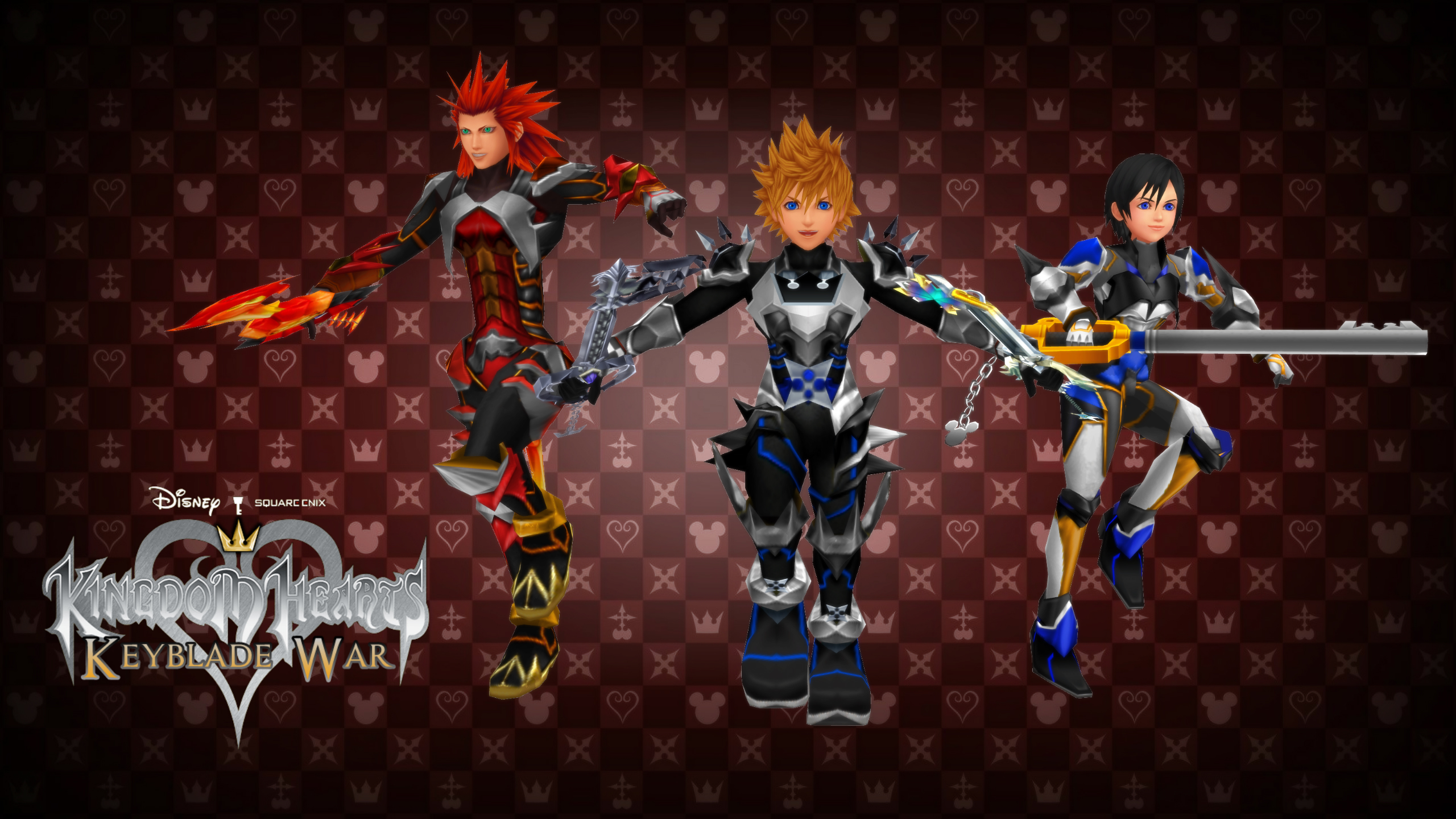 Kingdom Hearts Keyblade War Custom Wallpaper 02