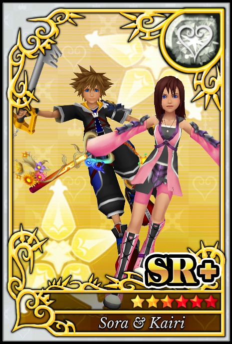 KHX Chi Card - Sora and Kairi