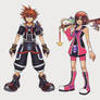 KH 3.5 Masters Sora and Kairi
