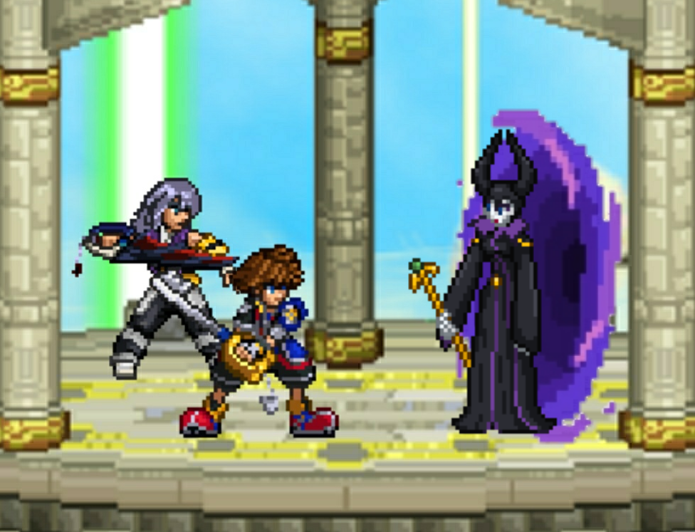 SSF2 Style KH Sora and Riku vs. Maleficent by KiteGamer on DeviantArt