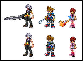 Kingdom Hearts ReDestined Advance Sprites