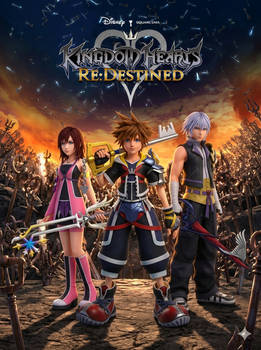 Kingdom Hearts ReDestined CG Cover Artwork