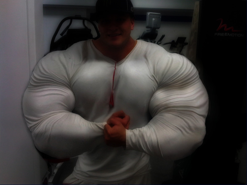 Big muscle boy