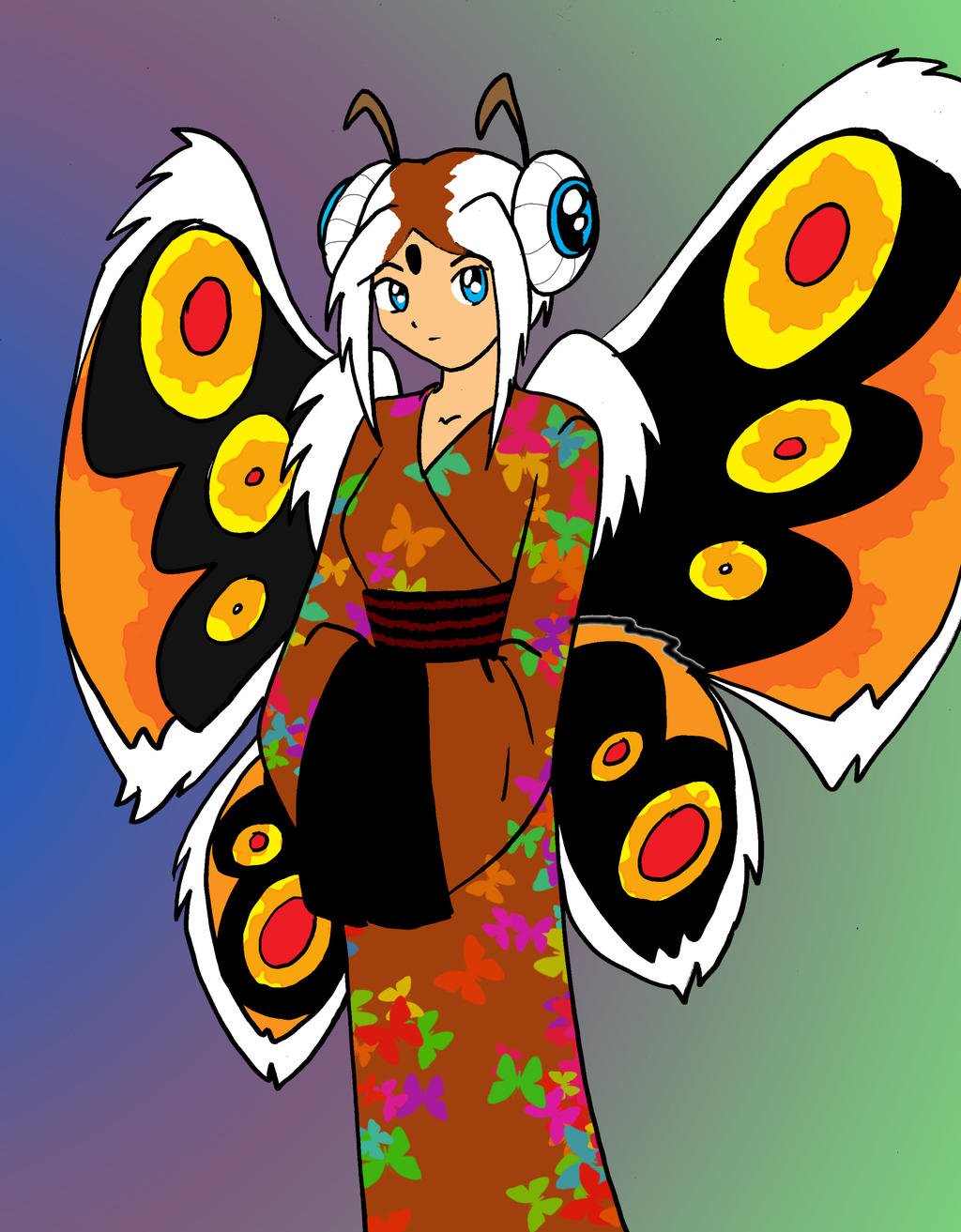 Mothra Goddess by Kokuchan on DeviantArt