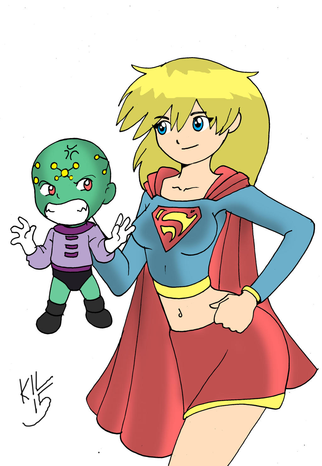 Kara vs Brainy