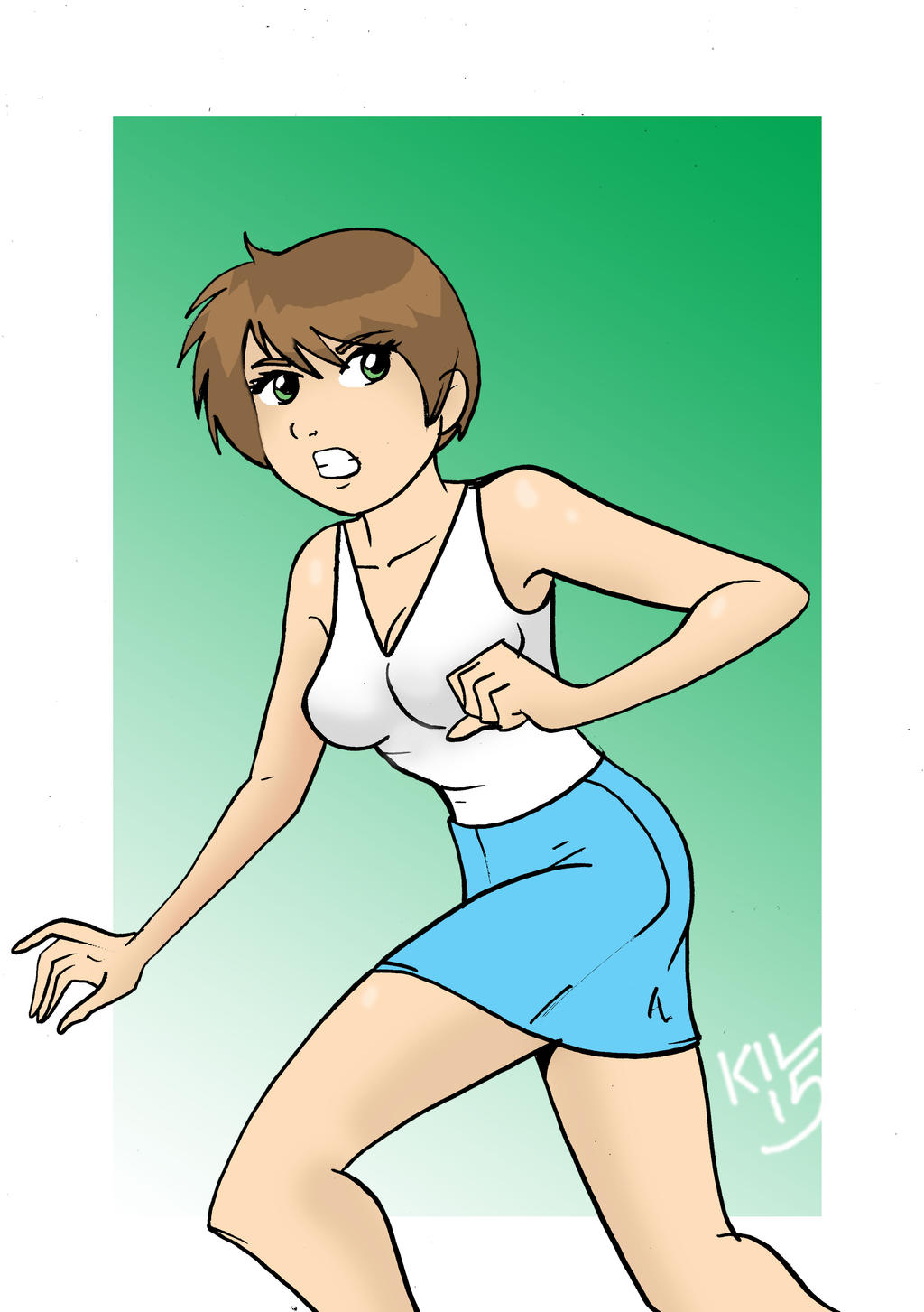 SheHulk transformation 1 by Kokuchan on DeviantArt