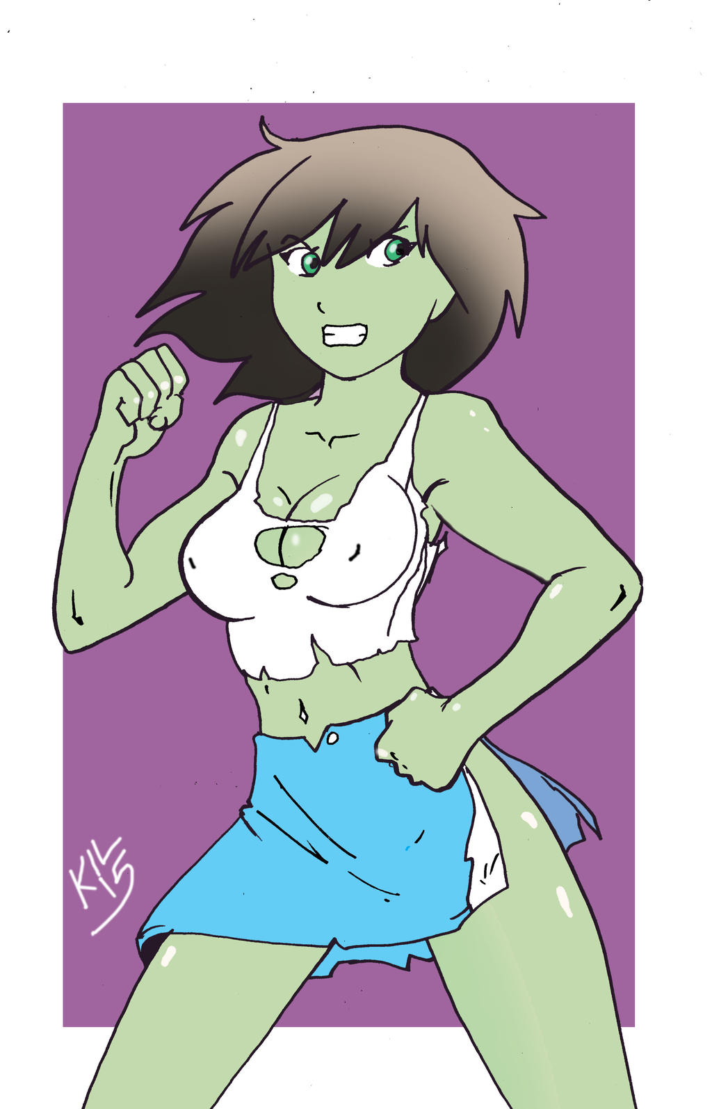 She-Hulk transformation 2