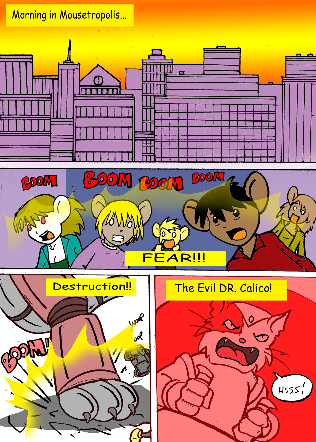 Powermouse Powermouse 1 page 1 by Koku-chan on DeviantArt
