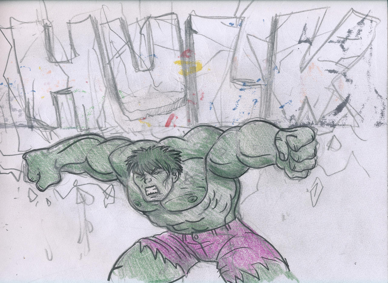Hulk sketch by Koku-chan on DeviantArt