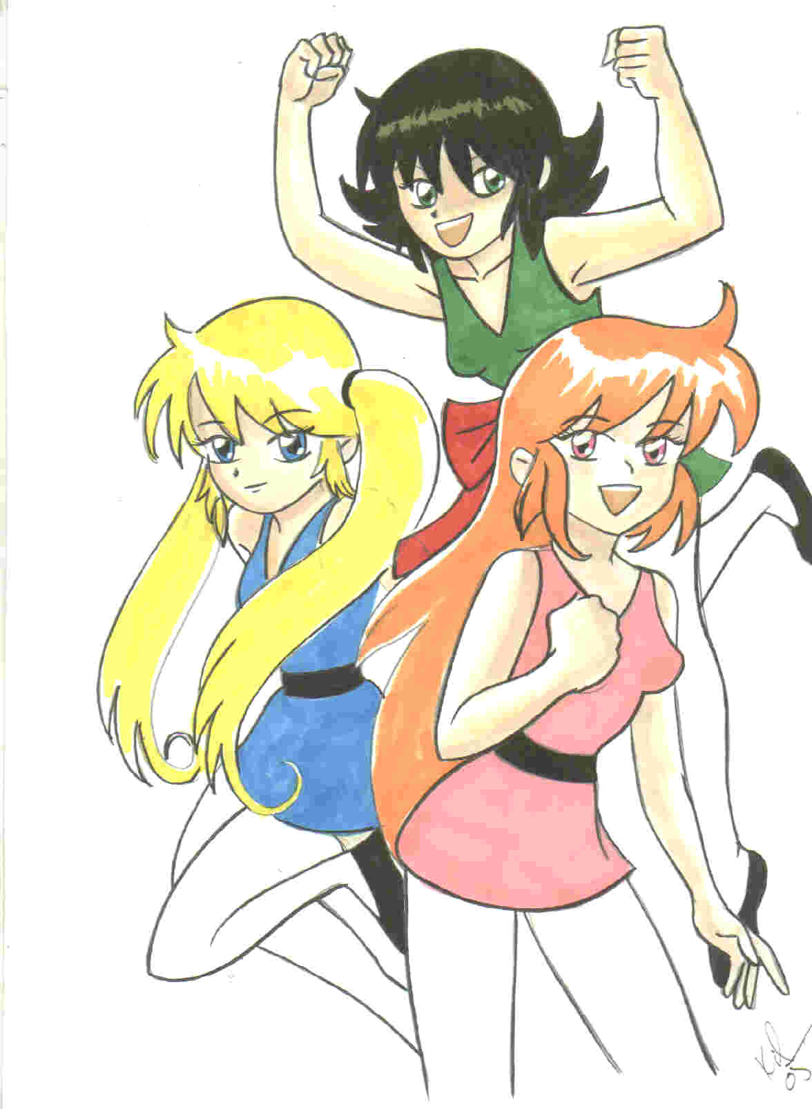 Teen Powerpuff girls