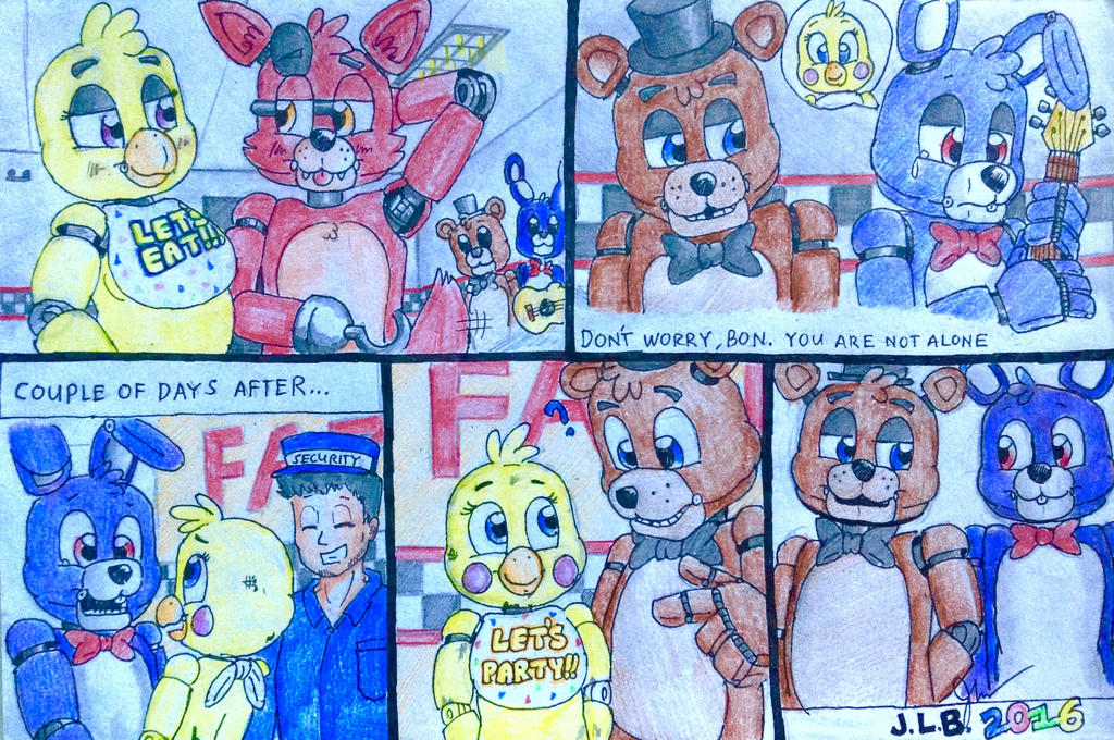 Withered Foxy, My FNAF 1, 2, 3, and 4 anime/manga online fan-art things!