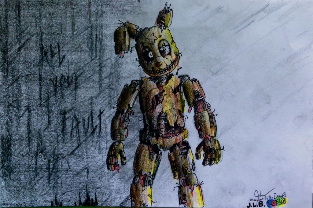 Springtrap by SammfeatBlueheart on DeviantArt