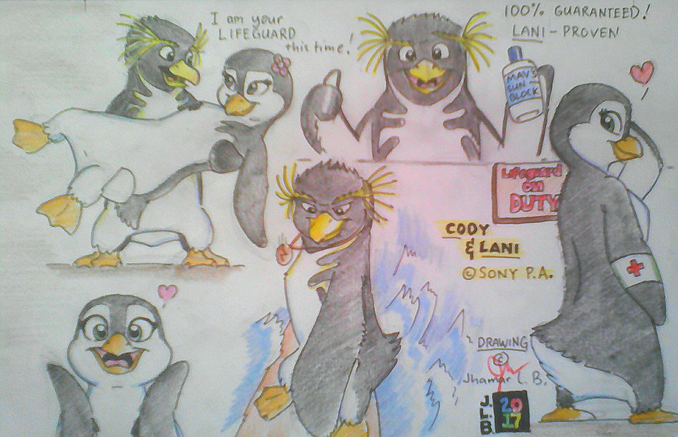Surf S Up Cody And Lani Sketches By Sammfeatblueheart On Deviantart.