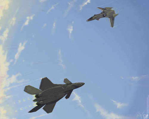 AV-1 vs F-37: The Encounter