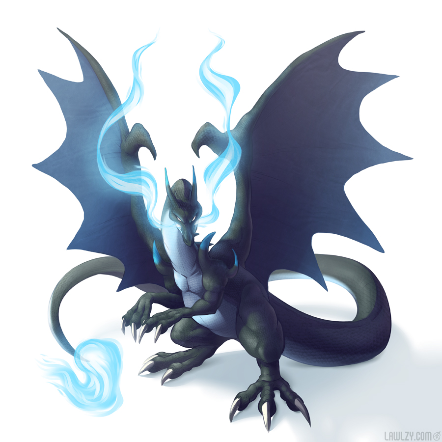 Mega Charizard X - @bulukumis - Buy illustrations and artworks