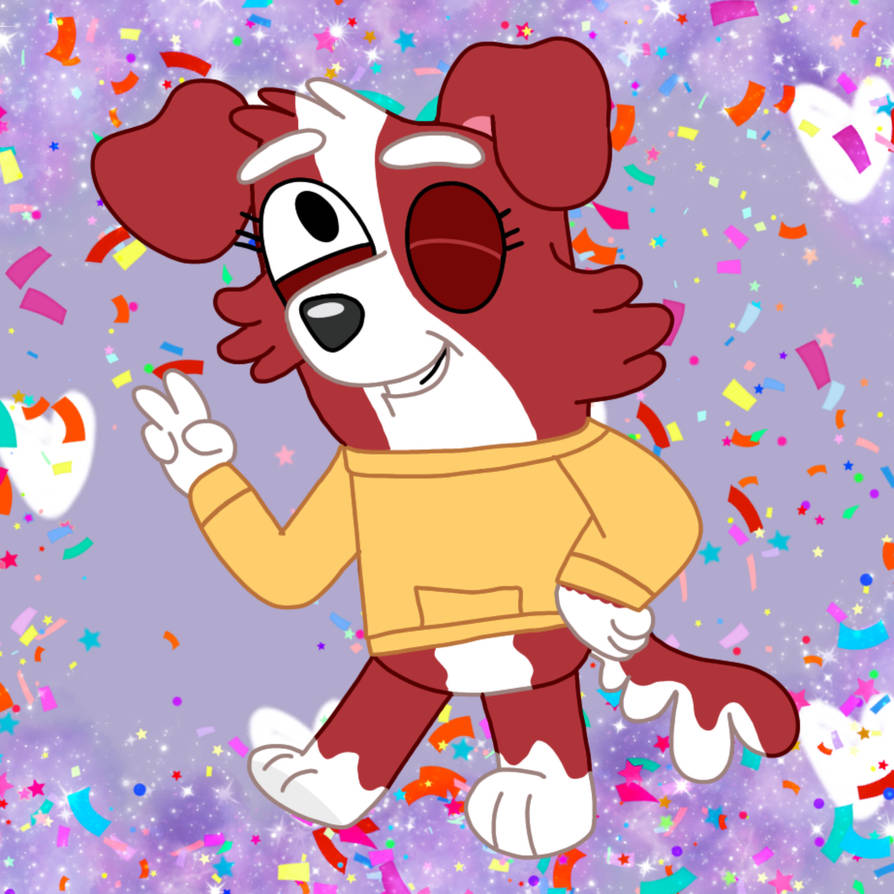 HBD Amber The Red Border Collie Bluey by AlyssasOtherArtwork on DeviantArt HBD Amber The Red Border Collie Bluey by AlyssasOtherArtwork on DeviantArt