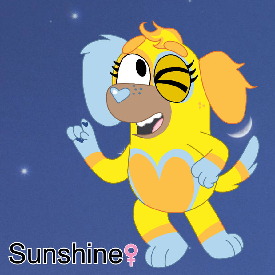 Beagle Oc Bluey OC - Single Ref - Sunshine The Beagle by AlyssasOtherArtwork on ...