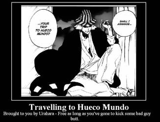 Travelling to Hueco Mundo - Bleach -