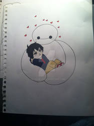 Baymax and Hiro