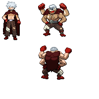 Akihiko Sanada Pokemon Sprites!