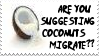 Coconuts Migrate stamp