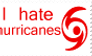 Hurricane Hater Stamp